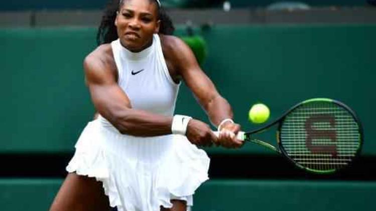 Titelverdedigster Serena Williams staat in kwartfinales op Wimbledon