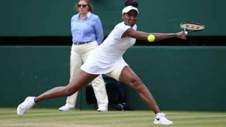 Venus Williams behoudt uitzicht op zesde titel op Wimbledon