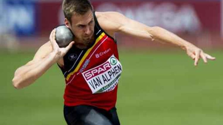 Hans van Alphen wint kogelstoten in tienkamp op EK atletiek