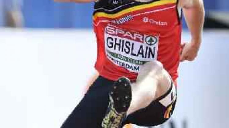 Arnaud Ghislain ontgoocheld na uitschakeling in reeksen 400m horden