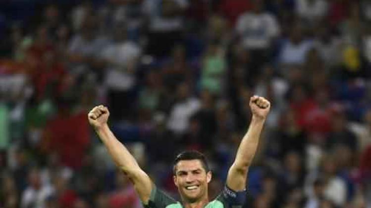 EK 2016 - Cristiano Ronaldo is Man van de Match in Portugal-Wales