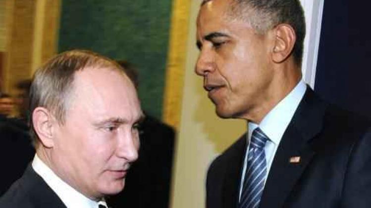 Poetin en Obama willen coördinatie rond Syrië versterken