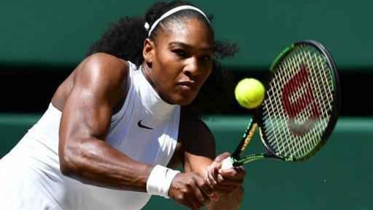 Titelhouder Serena Williams stoomt naar finale van Wimbledon