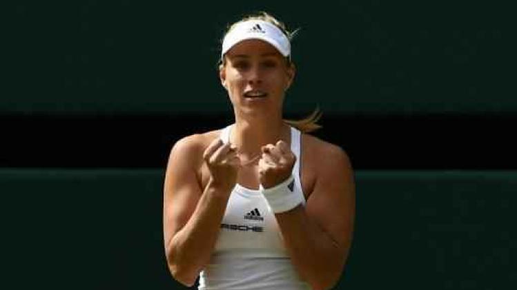 Angelique Kerber voorkomt zusterfinale op Wimbledon
