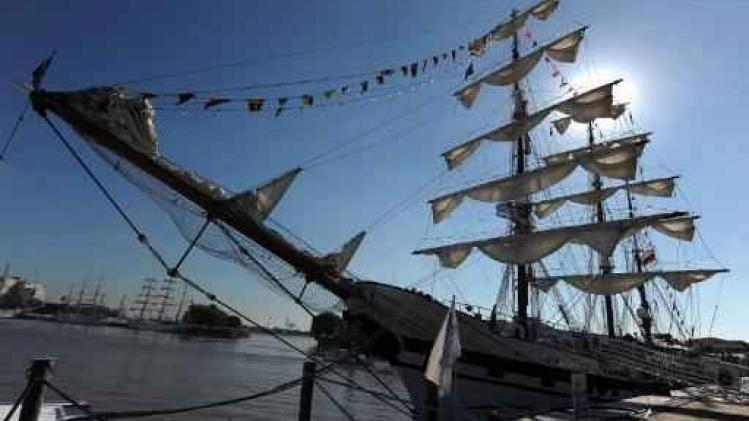Antwerpen verwelkomt zeilreuzen van The Tall Ships Races