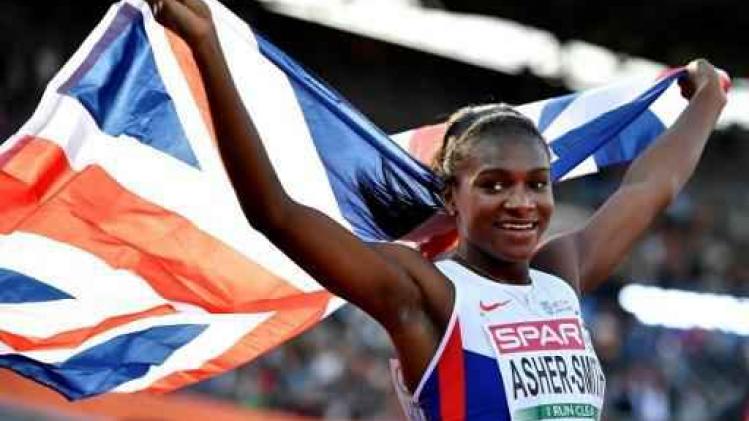 Britse Asher-Smith pakt goud op 200 meter tijdens EK atletiek