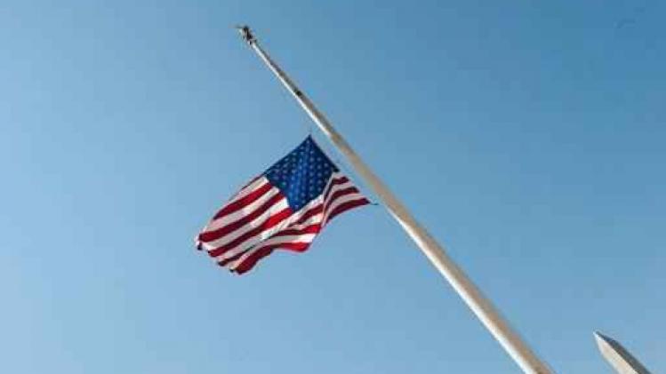Vlaggen in VS vijf dagen halfstok