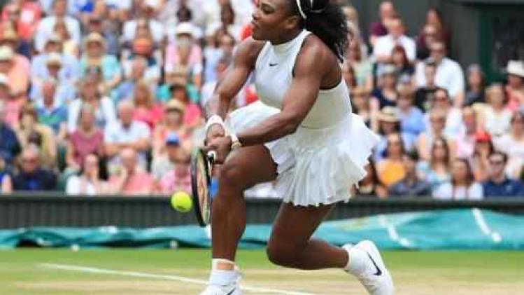 Serena Williams wint zevende Wimbledon en 22e grandslam