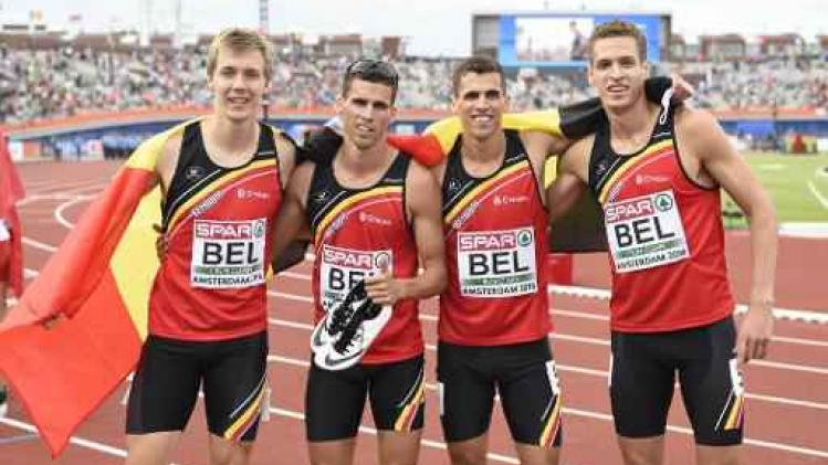EK atletiek - De Belgian Tornados voelden zich als "wapenbroeders" in de strijd voor goud