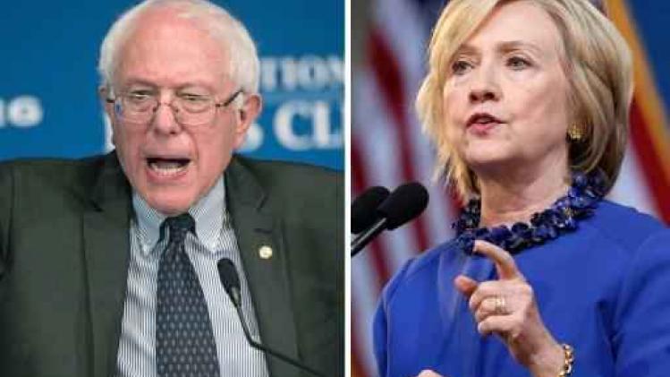 Clinton en Sanders voeren dinsdag eerste keer samen campagne