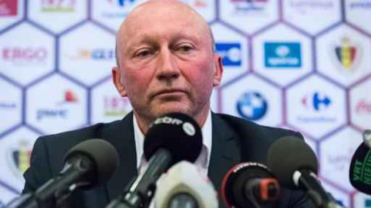 Belgische voetbalbond wil "flexibele bondscoach met ervaring op hoogste niveau"