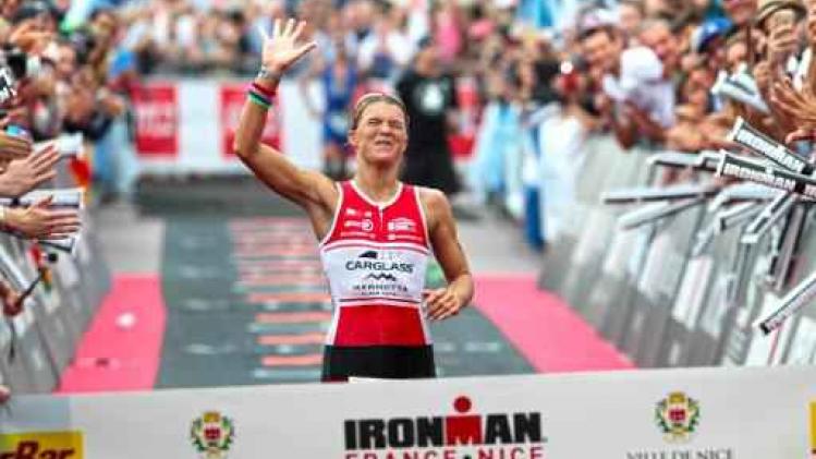 Tine Deckers mag naar Hawaï na tweede plaats in Ironman VK