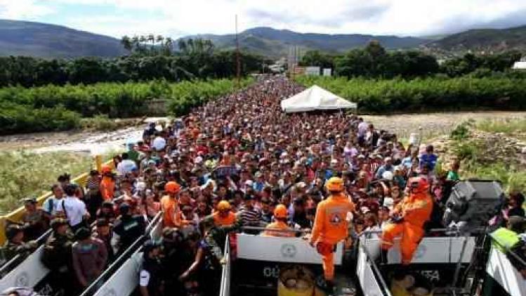Opnieuw tienduizenden Venezolanen naar Colombia om inkopen te doen