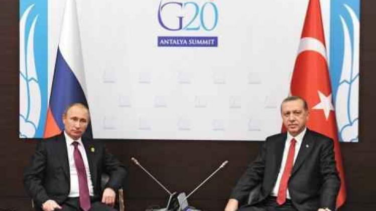 Poetin en Erdogan ontmoeten elkaar begin augustus in Rusland