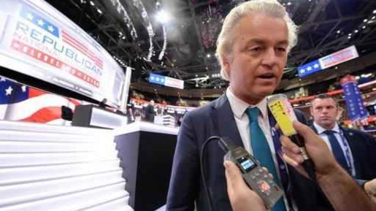 Race Witte Huis - Geert Wilders vergelijkt zichzelf met Donald Trump