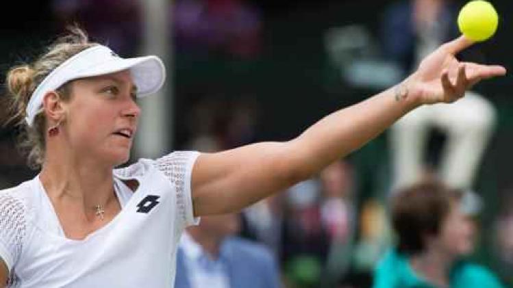 WTA Washington - Yanina Wickmayer naar halve finales dubbelspel