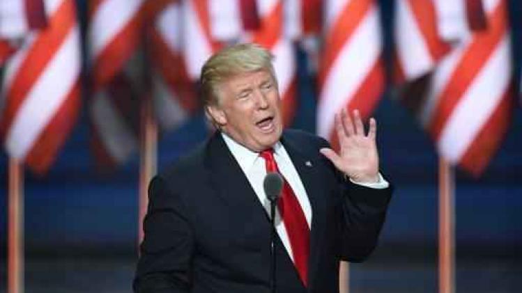 Race Witte Huis - Trump accepteert Republikeinse nominatie met "nederigheid en dankbaarheid"