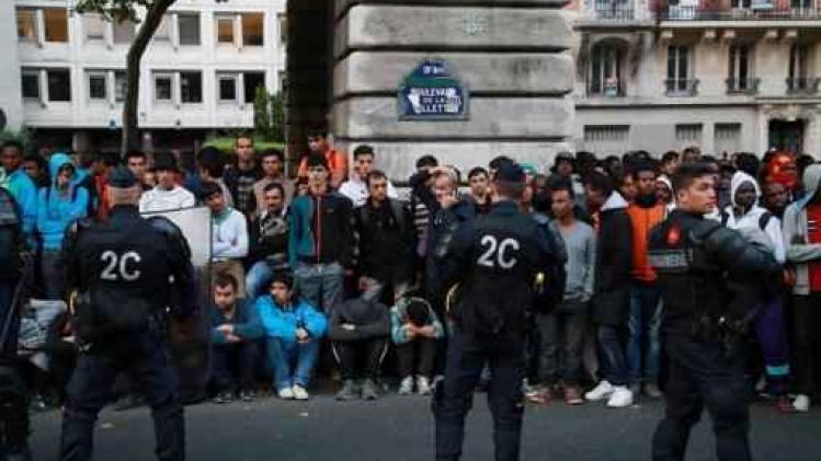 Migrantenkamp in Parijs ontruimd