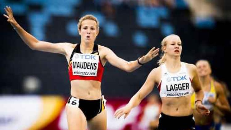 WK atletiek U20 - Hanne Maudens pakt bronzen medaille op de zevenkamp