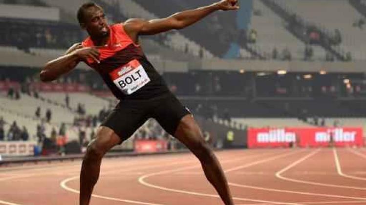 Diamond League Londen - Usain Bolt wint 200 meter in 19.89