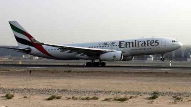 Boeing van Emirates maakt noodlanding in Bombay