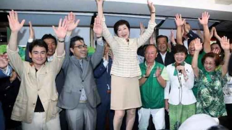 Olympische gaststad Tokio voor het eerst door een vrouw bestuurd