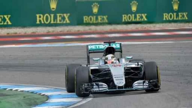 Lewis Hamilton boekt zesde zege van het seizoen in Hockenheim