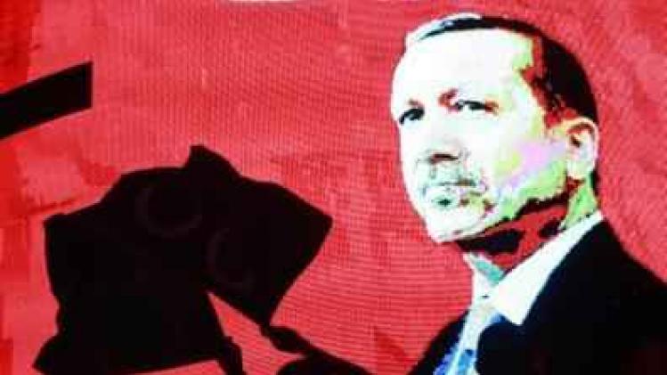 Erdogan beschuldigt het Westen van steun aan de putschisten en het terrorisme