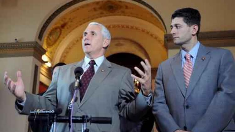 Verdeeld ticket: kandidaat-vicepresident Pence steunt Paul Ryan wel