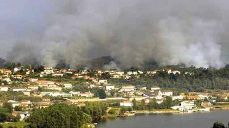 Noorden van Portugal getroffen door zware bosbranden