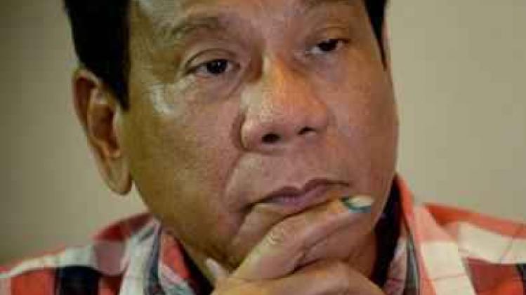 Duterte beschuldigt politici en rechters van drugshandel