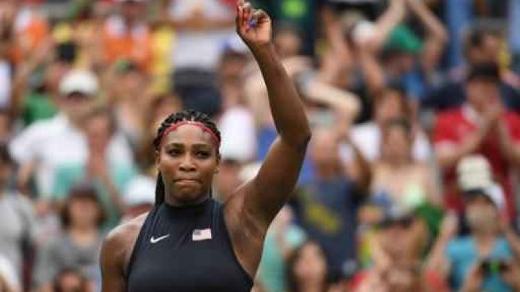 OS 2016 - Serena Williams plaatst zich moeiteloos voor tweede ronde