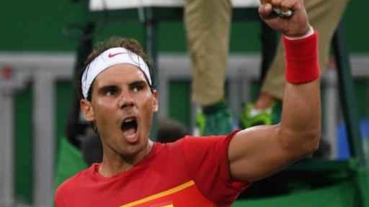 OS 2016 - Rafael Nadal maakt geslaagde comeback na blessure