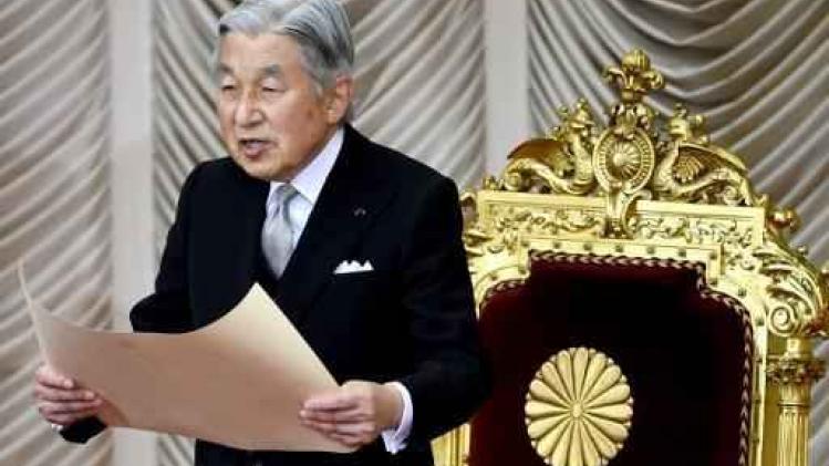 Japanse keizer Akihito hint op mogelijk aftreden