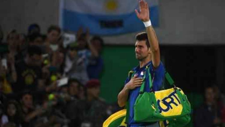 OS 2016 - Novak Djokovic ook uitgeschakeld in dubbelspel