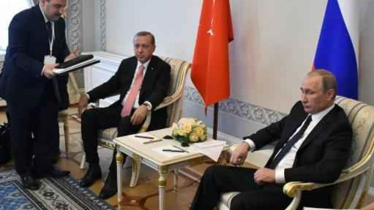 Erdogan en "goede vriend" Poetin reanimeren economische samenwerking