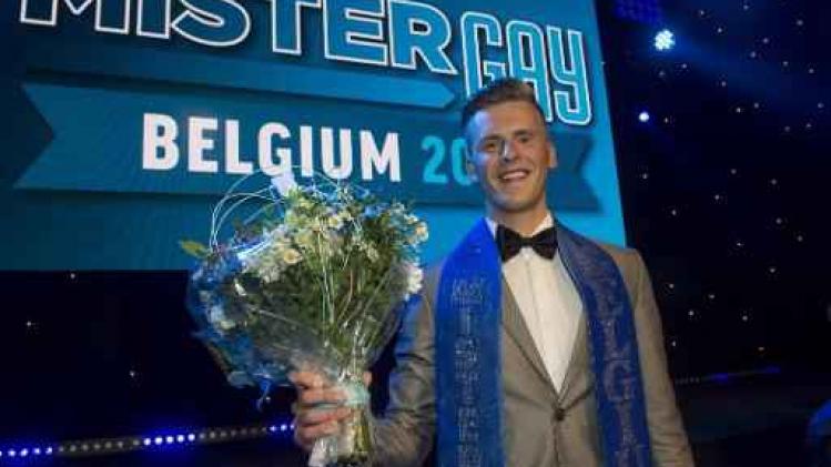 Mister Gay Belgium/Europe feestelijk ontvangen in Antwerpen