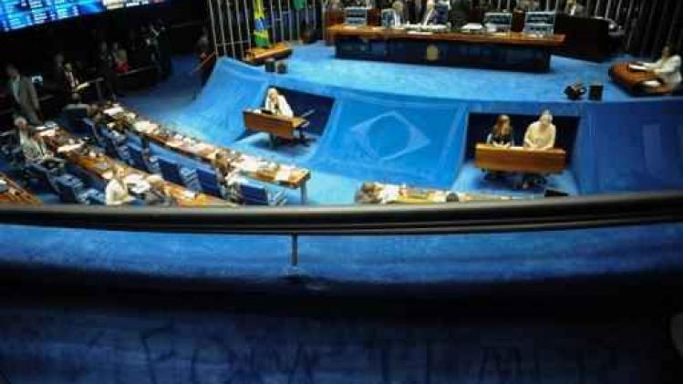 Braziliaanse Senaat stemt voor afzettingsprocedure tegen Rousseff