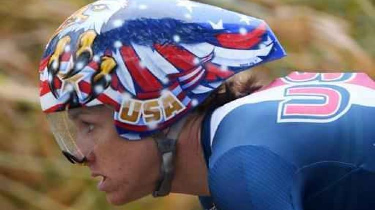 Kristin Armstrong pakt derde olympische titel op rij in tijdrijden