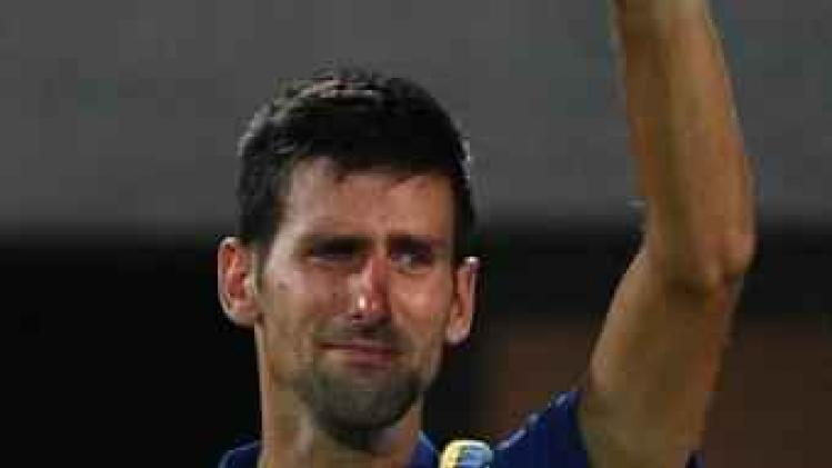 Novak Djokovic geeft forfait voor toernooi van Cincinnati wegens polsblessure