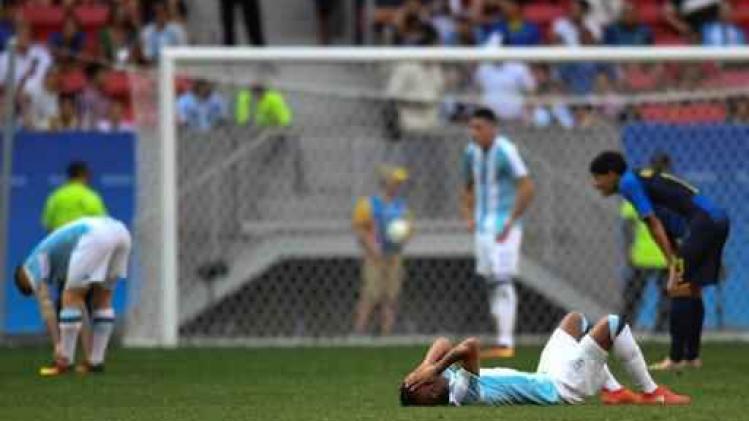 OS 2016 - Argentinië overleeft groepsfase van voetbaltoernooi niet