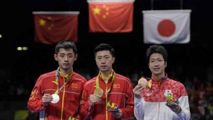 OS 2016 - Ma Long pakt olympisch goud na volledig Chinese tafeltennisfinale