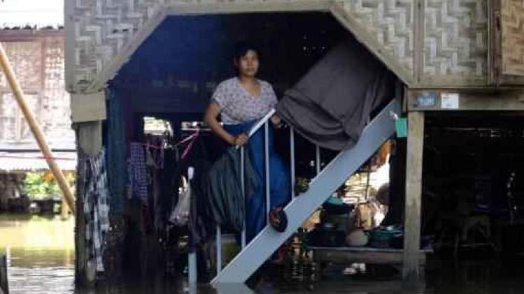 Zes doden bij overstromingen in Myanmar