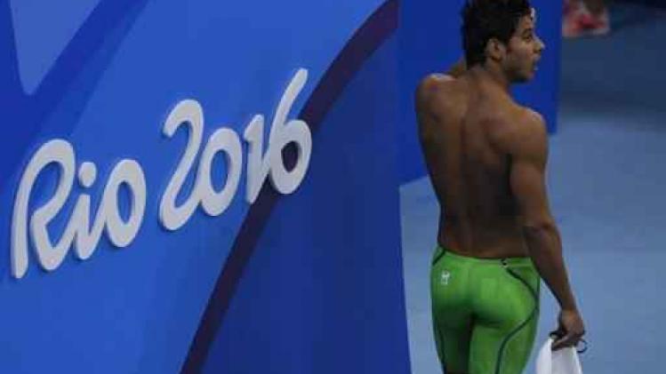 Syrische zwemmer Rami Anis wil niet zonder selfie met Michael Phelps naar België terug
