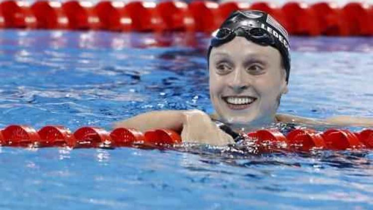 OS 2016 - Goud en wereldrecord voor Katie Ledecky in 800m vrij