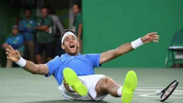 OS 2016 - Del Potro kegelt Nadal uit het tennistoernooi
