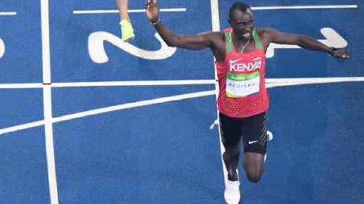 OS 2016 - David Rudisha verlengt olympische titel 800 meter
