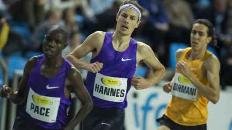 Pieter-Jan Hannes stoot door naar halve finales 1500m