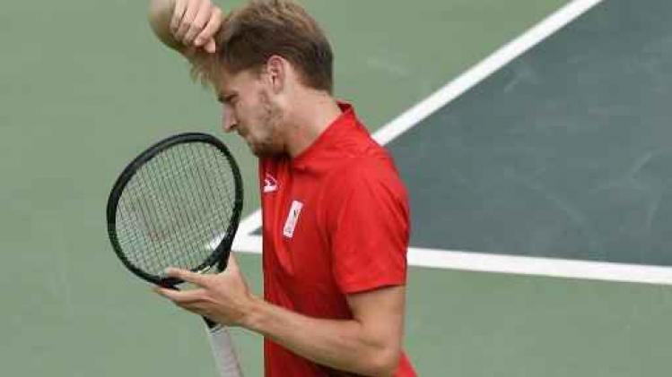 ATP Cincinnati - David Goffin in eerste ronde dubbelspel uitgeschakeld
