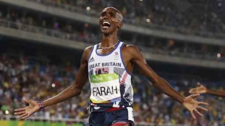OS 2016 - Brit Mo Farah realiseert opnieuw de dubbel 5.000-10.000 meter